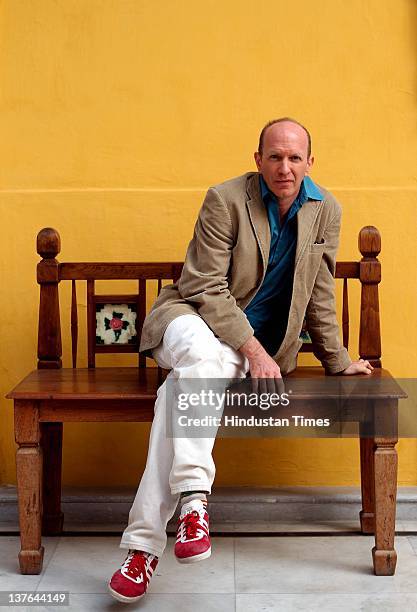 Writer and Historian Simon Sebag Montefiore at DSC DSC Jaipur Literature Festival on January 23, 2012 in Jaipur, India. Author of highly acclaimed...