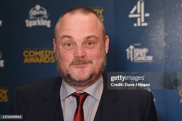 Al Murray attends 'The National Comedy Awards for Stand Up To Cancer airs on Channel 4 and All 4' on March 02, 2022 in London, England.