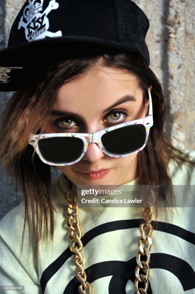 Lady Sovereign Rapper British rapper Lady Sovereign is photographed for Billboard Magazine ...