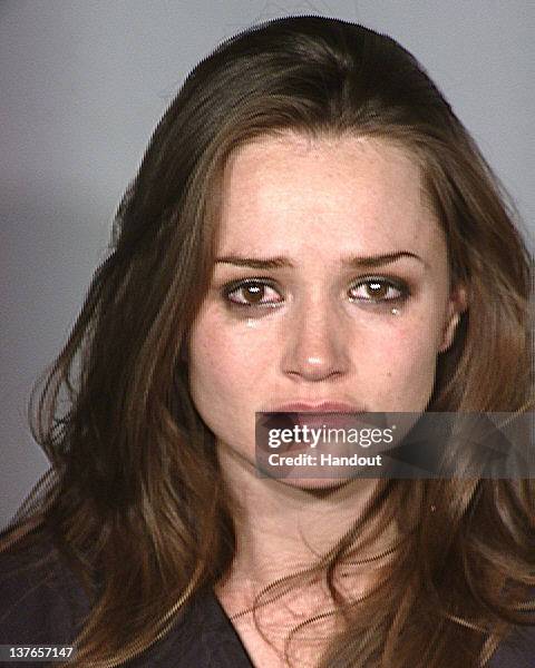 In this handout photo provided by the Las Vegas Metropolitan Police Department, adult actress Michelle Chapman, aka Tori Black, is seen in a booking...