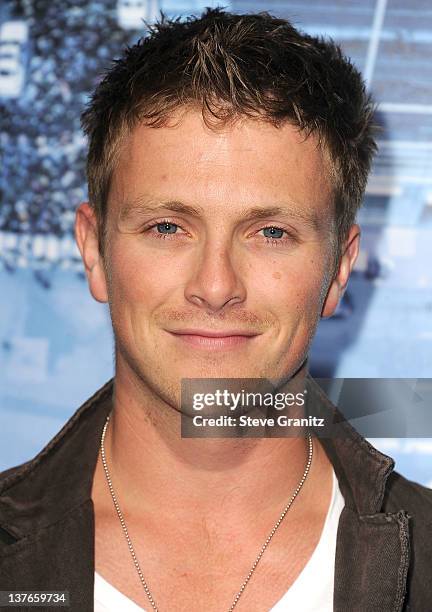 Charlie Bewley attends "Man On A Ledge" Los Angeles Premiere at Grauman's Chinese Theatre on January 23, 2012 in Hollywood, California.