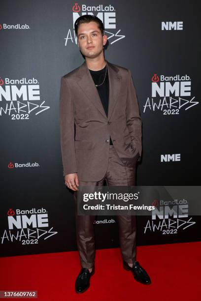 Rafferty Law attends the NME Awards 2022 at O2 Academy Brixton on March 02, 2022 in London, England.