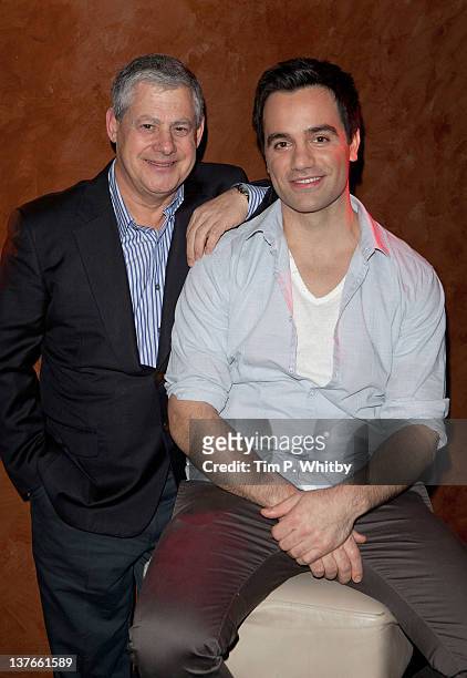 Cameron Mackintosh launches Ramin Karimloo, his lead man in Les Miserables before performing tracks from his forth-coming album 'Ramin' at Cafe de...