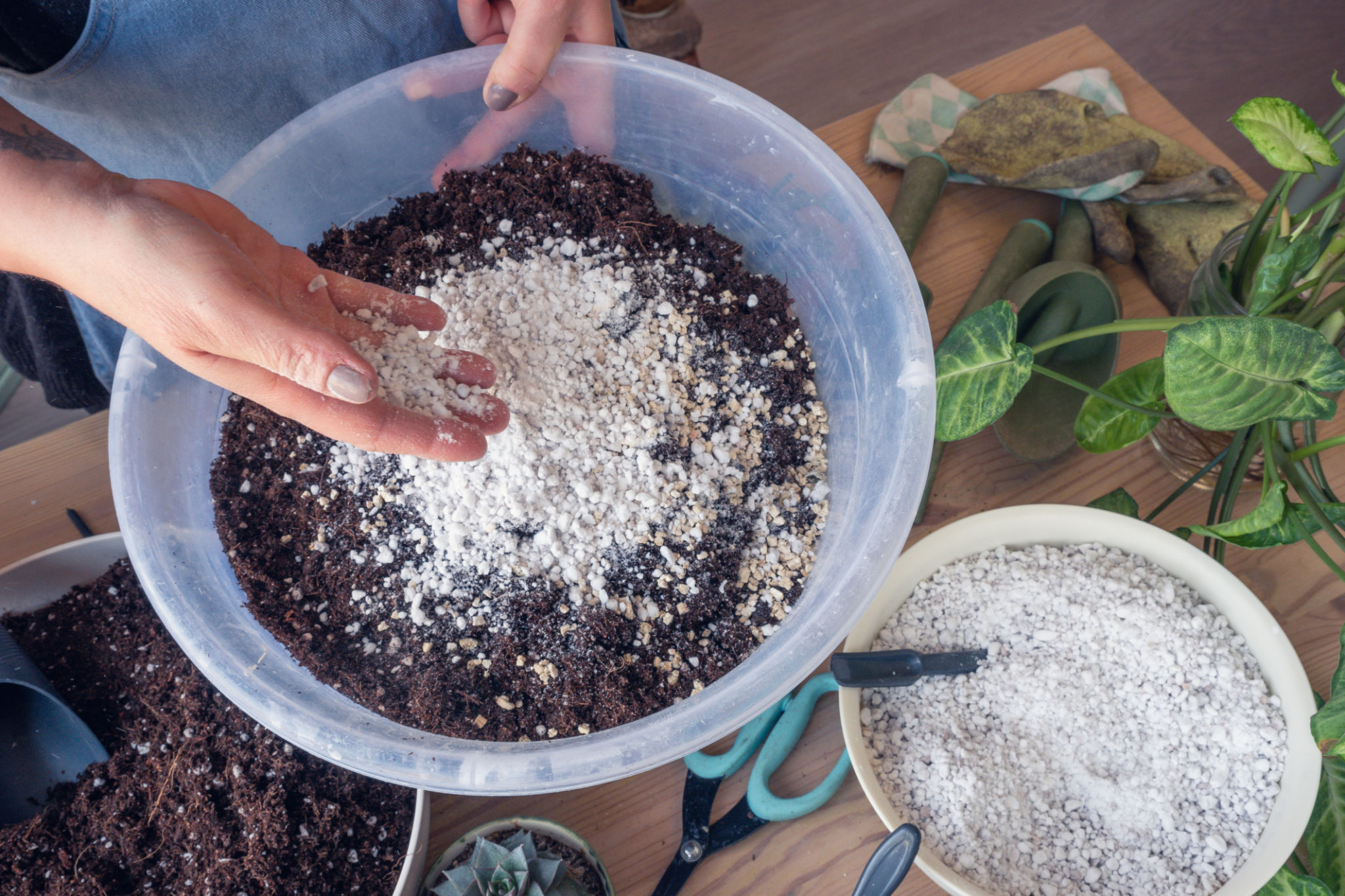 soil mixing