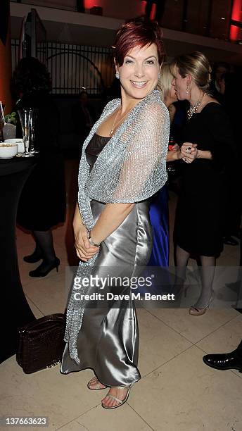 Presenter Penny Smith attends the 2011 Costa Book Awards at Quaglino's on January 24, 2012 in London, England.