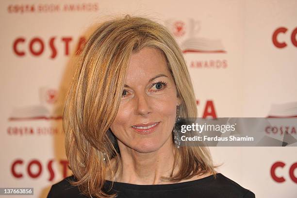 Mary Nightingale attends the 2011 Costa Book Award at Quaglino’s on January 24, 2012 in London, England.