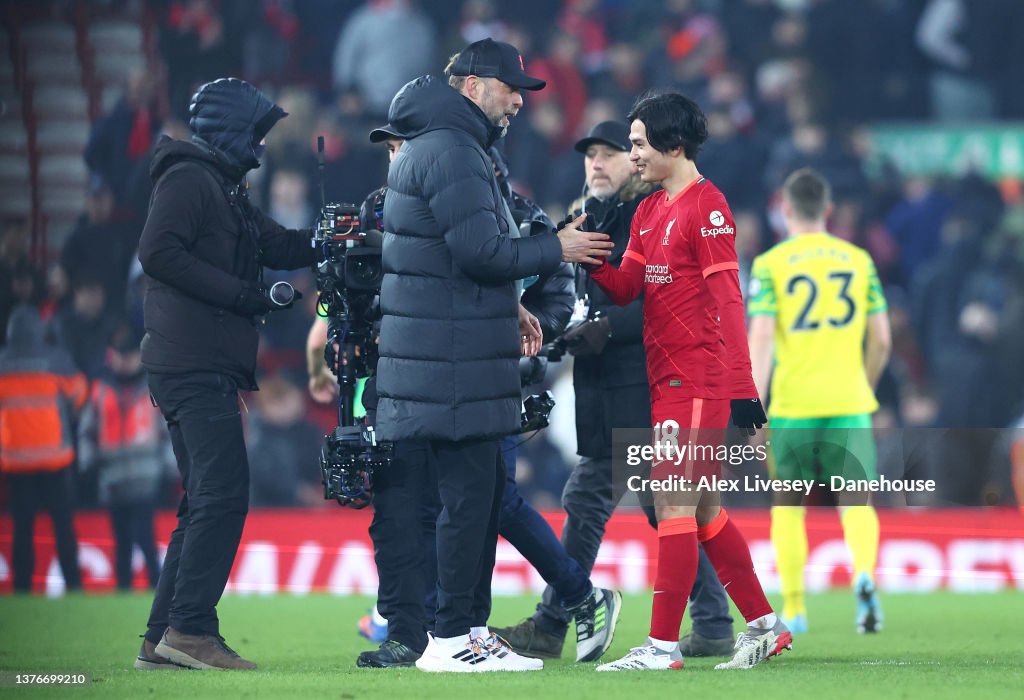 Liverpool v Norwich City: The Emirates FA Cup Fifth Round