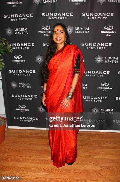 Director Shonali Bose attends the Sundance Institute Mahindra Global Filmmaking award reception during the 2012 Sundance Film Festival held at...