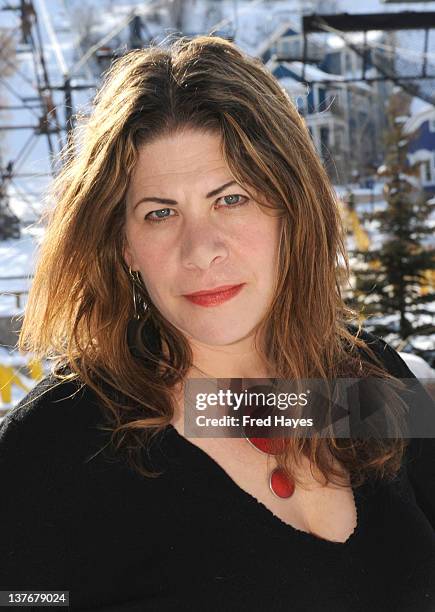 Dayna Kurtz attends Day 5 of the Music Cafe during the 2012 Sundance Film Festival held at Sundance ASCAP Music Cafe on January 24, 2012 in Park...