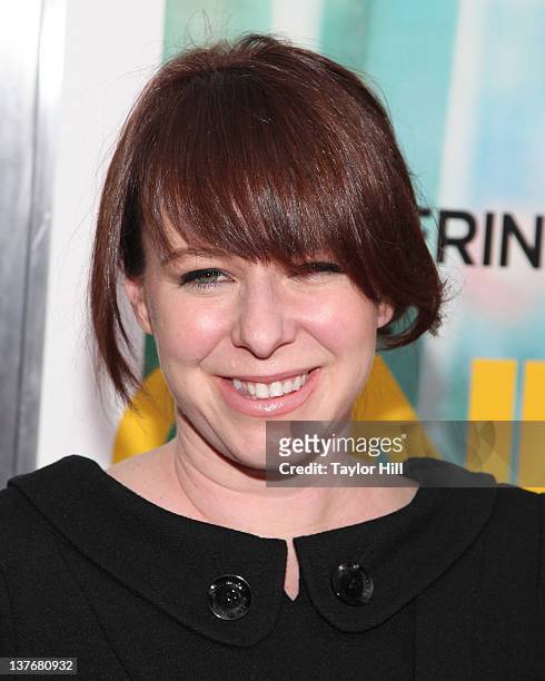 Director Julie Anne Robinson attends the "One for the Money" premiere at the AMC Loews Lincoln Square on January 24, 2012 in New York City.