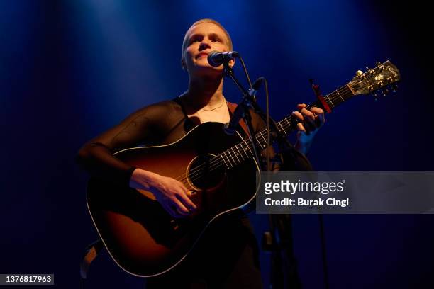 Adrianne Lenker of Big Thief performs at O2 Shepherd's Bush Empire on March 02, 2022 in London, England.