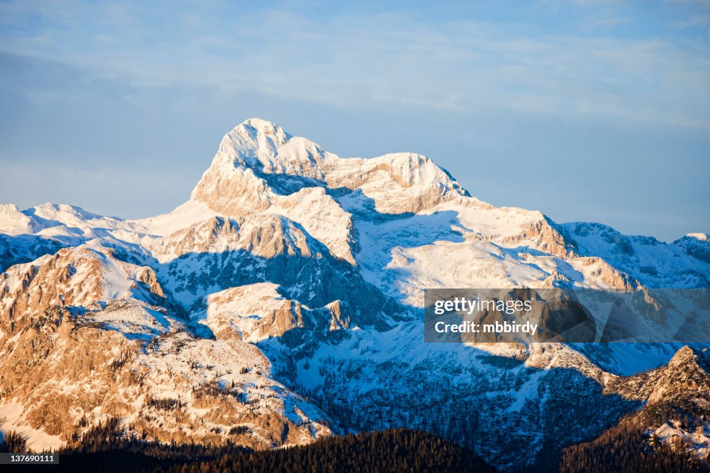 Triglav - the highest Slovenian mountain 2864 m