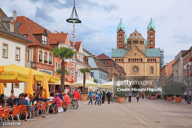 germany, speyer cathedral - speyer germany stock pictures, royalty-free photos & images