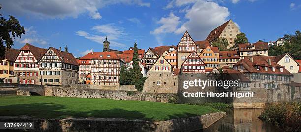 germany, schwäbisch hall - schwabisch hall imagens e fotografias de stock