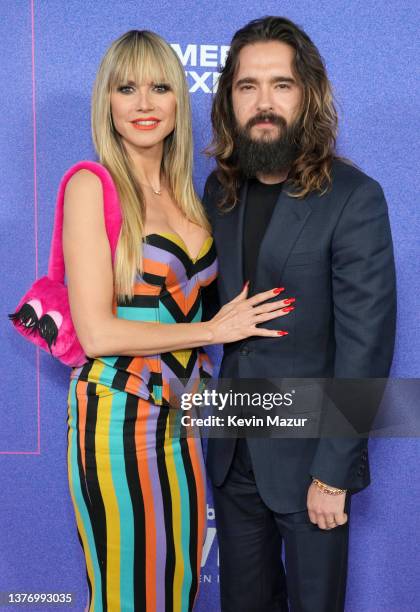Heidi Klum and Tom Kaulitz attend Billboard Women in Music at YouTube Theater on March 02, 2022 in Inglewood, California.