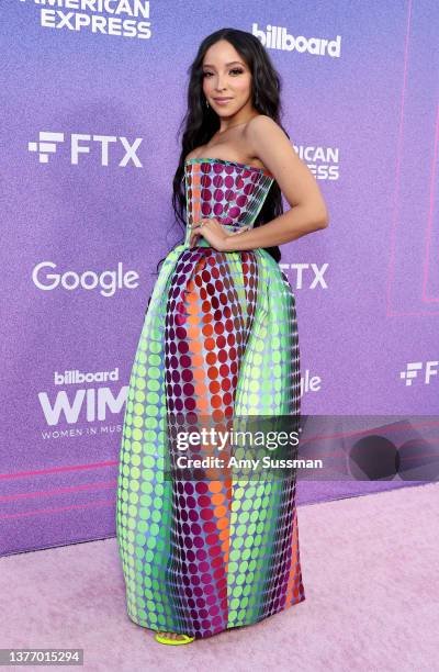 Tinashe attends Billboard Women in Music at YouTube Theater on March 02, 2022 in Inglewood, California.