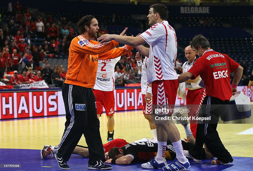 Poland v Germany - Men's European Handball Championship 2012