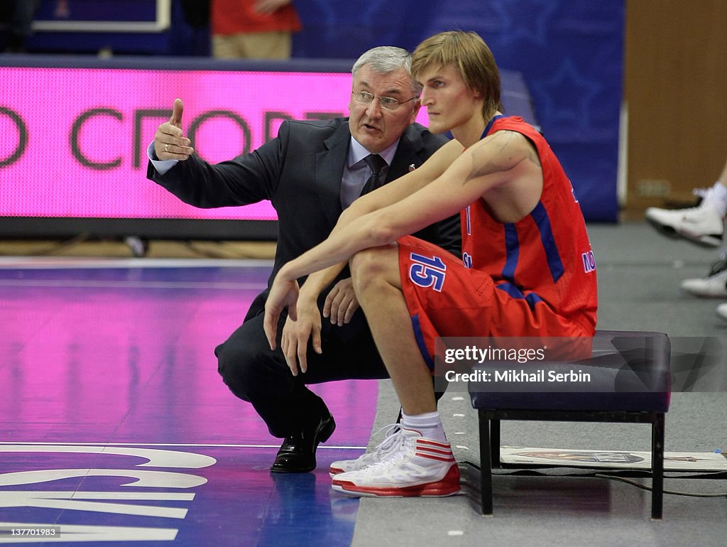 CSKA Moscow v Anadolu EFES Istanbul - Turkish Airlines Euroleague