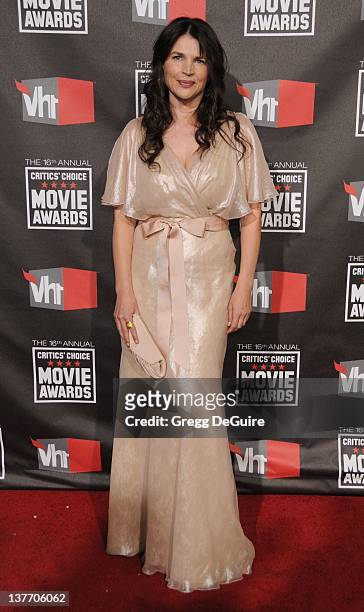 Julia Ormond arrives at The 16th Annual Critics' Choice Movie Awards at the Hollywood Palladium on January 14, 2011 in Hollywood, California.