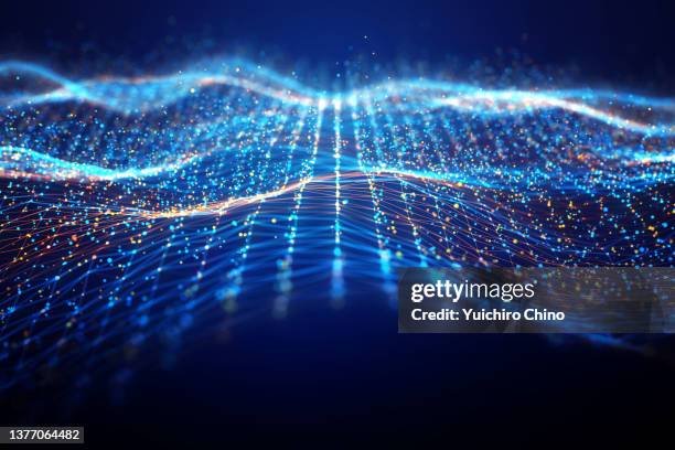 network and data connection - grid pattern 個照片及圖片檔