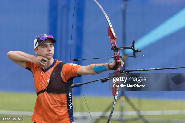 Steve Wijler during 3rd European Games, in Cracow, Poland on June 29, 2023.