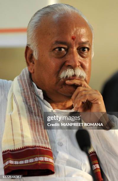 India Mohan Rao 61 Mohan Rao Bhagwat Stock Photos, High-Res Pictures, and Images ...