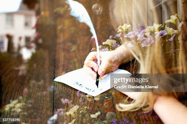 Writing Using Quill 97 Kid Quill Stock Photos, High-Res Pictures, and Images - Getty Images