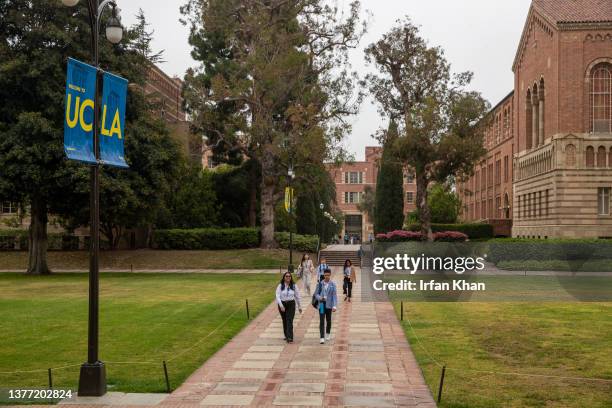 Mostly foreign students, their family members and some visitors at University of California Los Angeles, Los Angeles, CA.