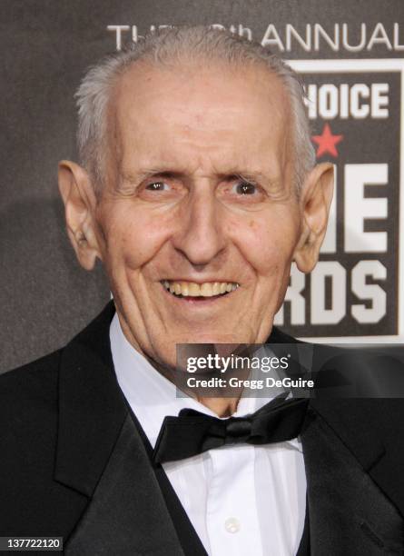 Dr. Jack Kevorkian arrives at The 16th Annual Critics' Choice Movie Awards at the Hollywood Palladium on January 14, 2011 in Hollywood, California.