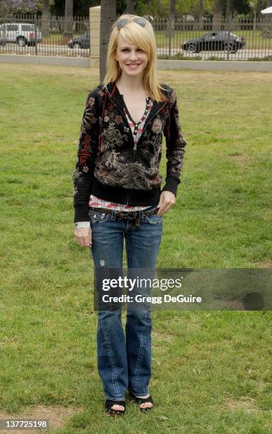 Kathryn Morris arrives at the 21st Annual A Time For Heroes Celebrity Picnic sponsored by Disney to benefit The Elizabeth Glaser Pediatric AIDS...
