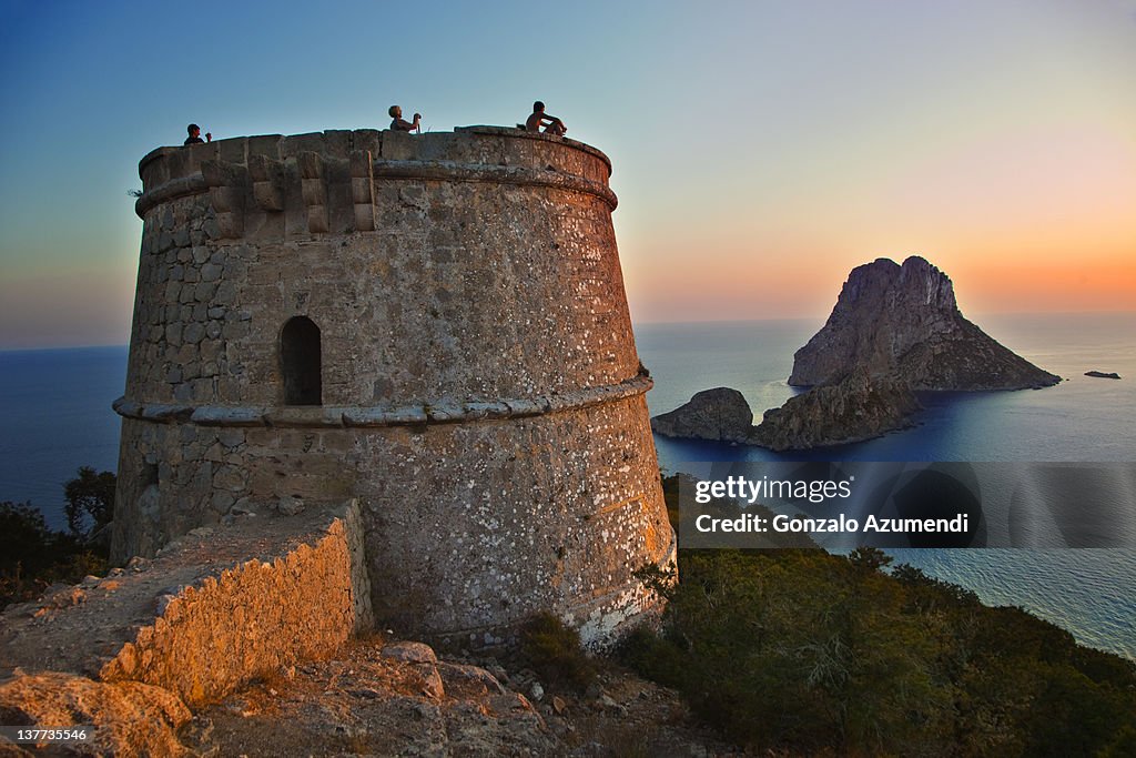 Sunset in es Vedra.