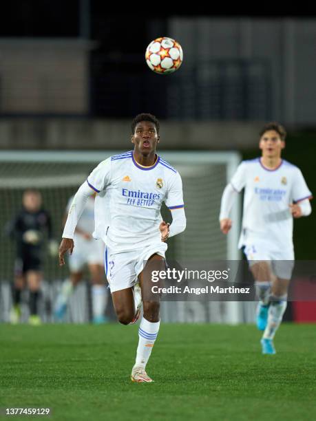 Real Madrid Youth League Uefa Photos and Premium High Res Pictures ...