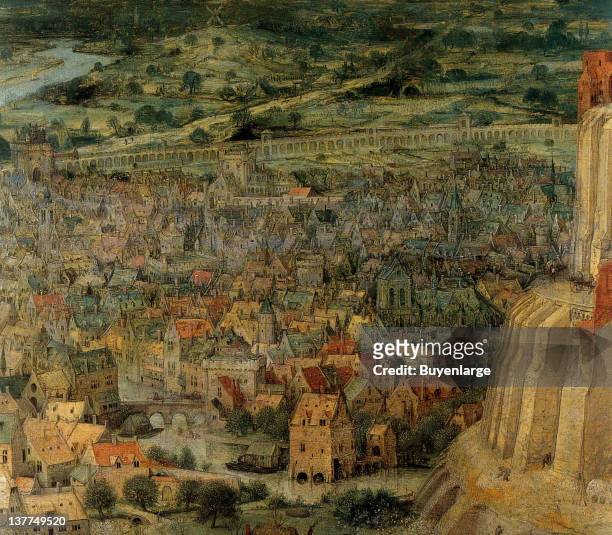 Pieter Brueghel the Elder's Tower of Babel , 1563.
