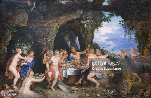 Peter Paul Rubens's Collaborations between Rubens and his older colleague Jan Brueghel, 1915.