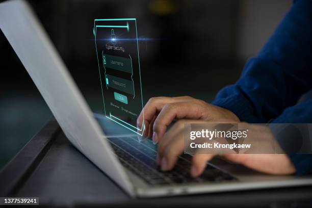 cyber security, information security and encryption, secure access to user's personal information. - computer firewall stock pictures, royalty-free photos & images