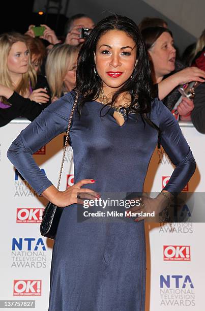 Jaye Jacobs attends the National Television Awards at the O2 Arena on January 25, 2012 in London, England.