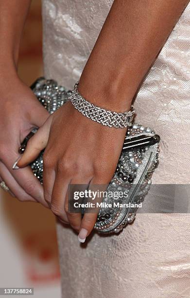 Amy Childs attends the National Television Awards at the O2 Arena on January 25, 2012 in London, England.