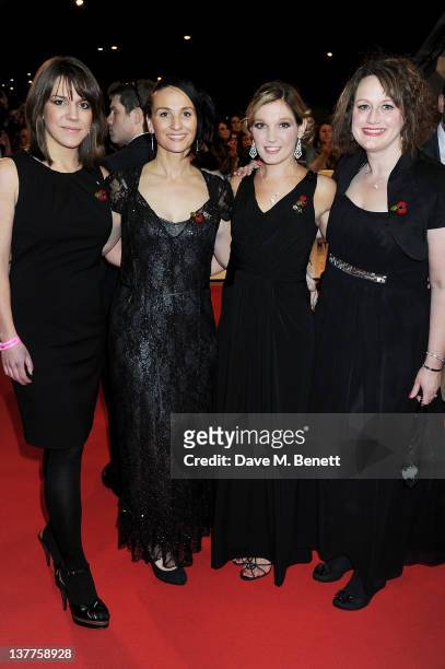 Members of 'The Military Wives' attends the National Television Awards 2012 at the O2 Arena on January 25, 2012 in London, England.