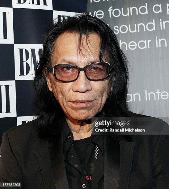 Musician Rodriguez attends the BMI Showcase/Snowball during the 2012 Sundance Film Festival held at Sundance House on January 25, 2012 in Park City,...