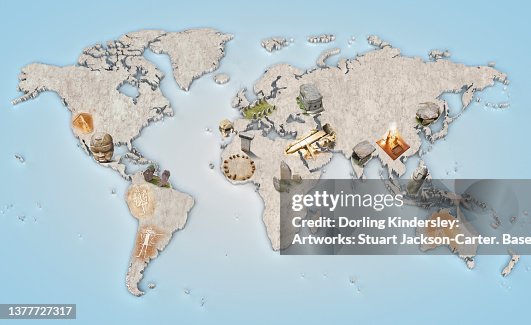 Mega Monuments map Mega Monuments map