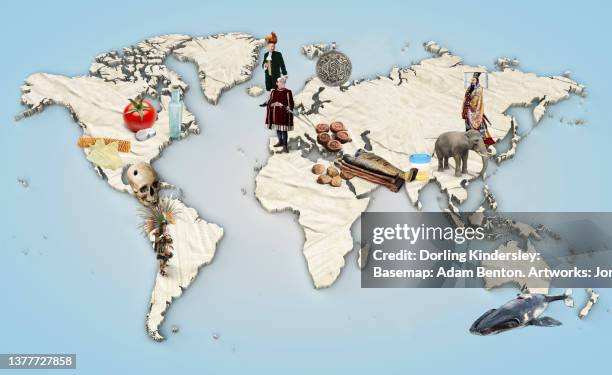 Adams World Map Adam And World A Photos and Premium High Res Pictures - Getty Images