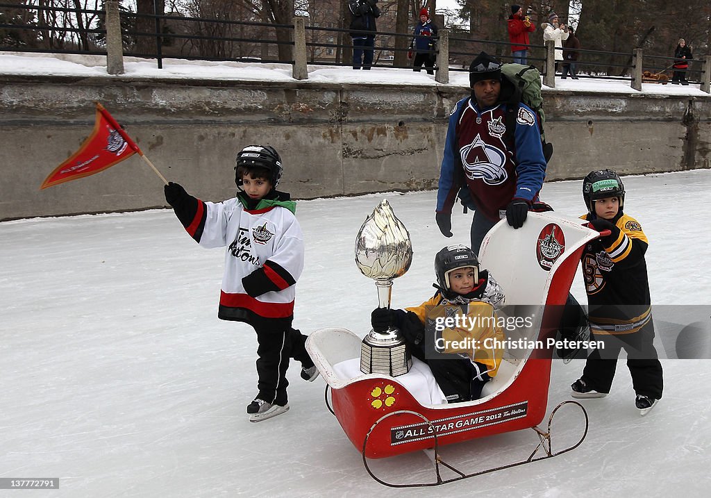 2012 NHL All-Star Game - Trophy Procession