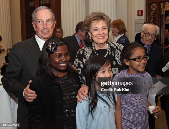 Matilda Raffa Mayor Michael Bloomberg and Matilda Raffa Cuomo attend the