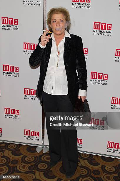 Actress Suzanne Bertish attends the opening night after party for "Wit" at the B.B. King Blues Club & Grill on January 26, 2012 in New York City.