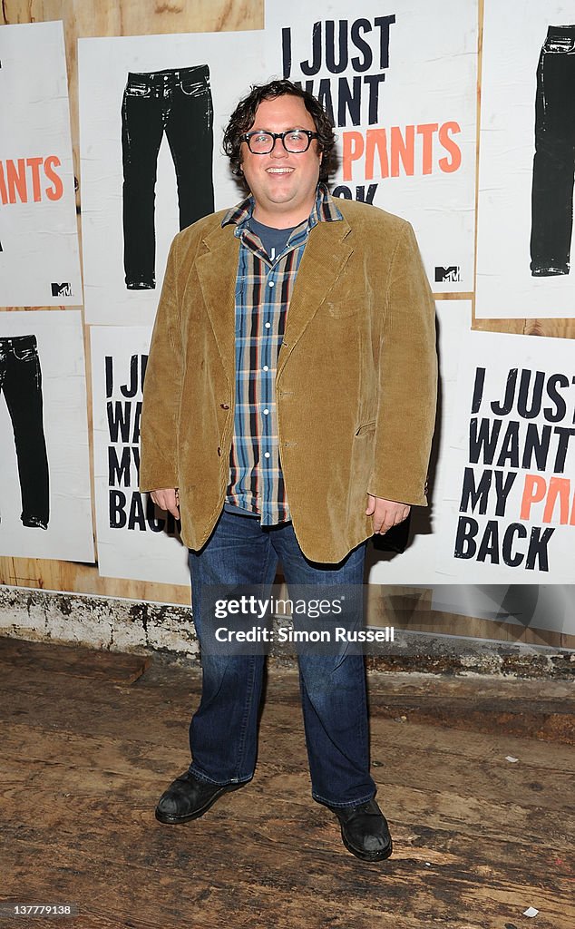 MTV's "I Just Want My Pants Back" New York Premiere