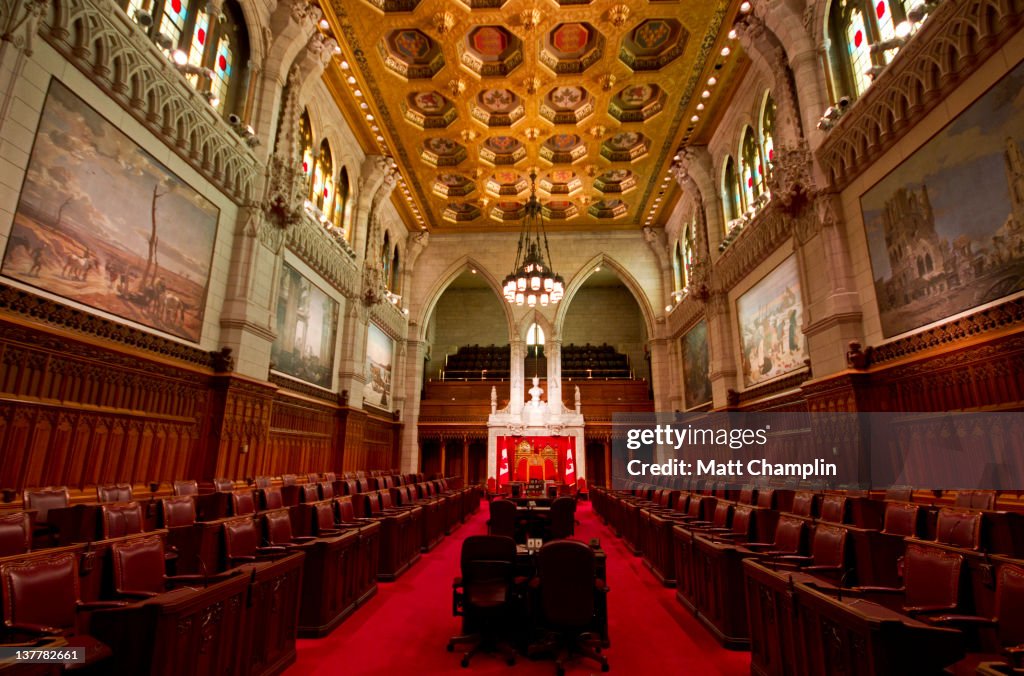 Canadian Senate Chambers