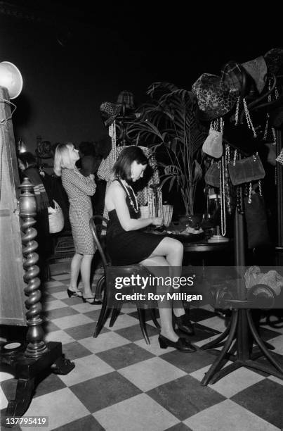 Customers at the fashionable Biba boutique in Abingdon Road, Kensington, London, 4th March 1965.