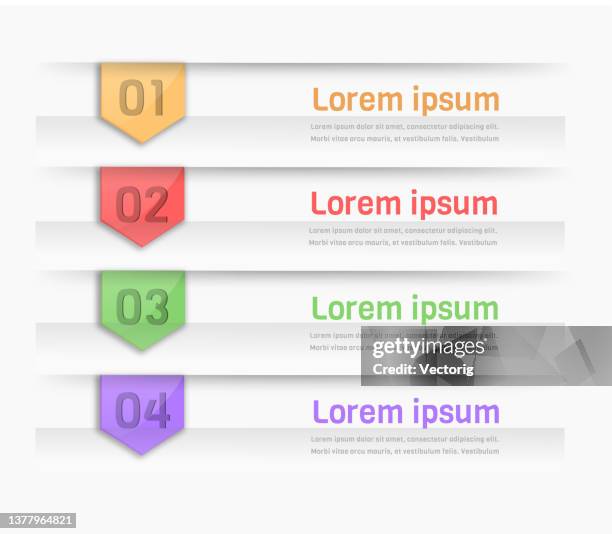 analysis infographic element - strength weakness stock illustrations