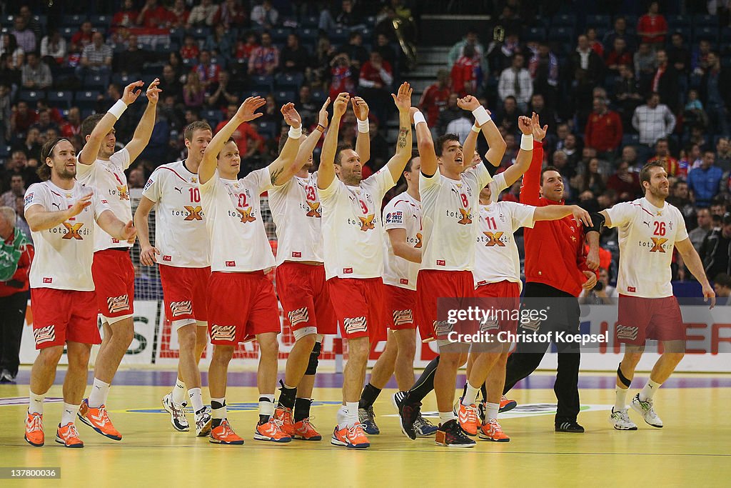 Denmark v Spain - Semifinal: Men's European Handball Championship 2012