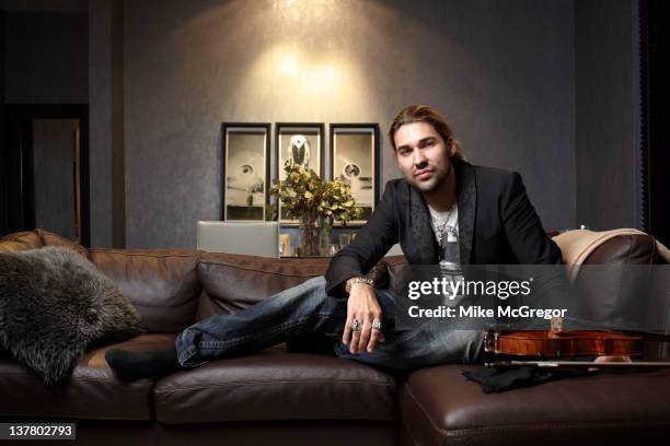 Violinist David Garrett is photographed for You Magazine on March 2, 2011 in New York City. PUBLISHED IMAGE.